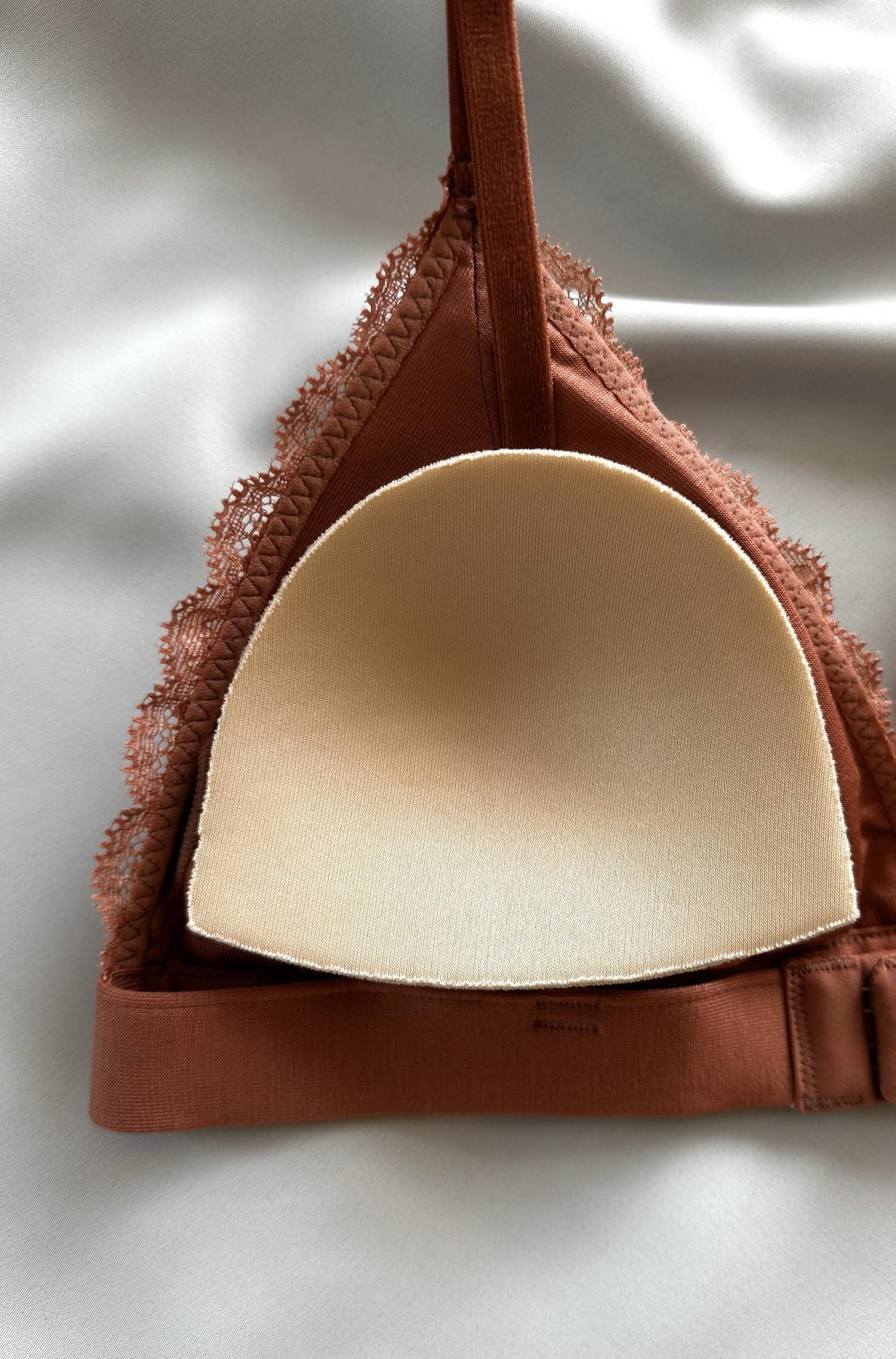 Bralette Padding in beige Ersatz-Pads