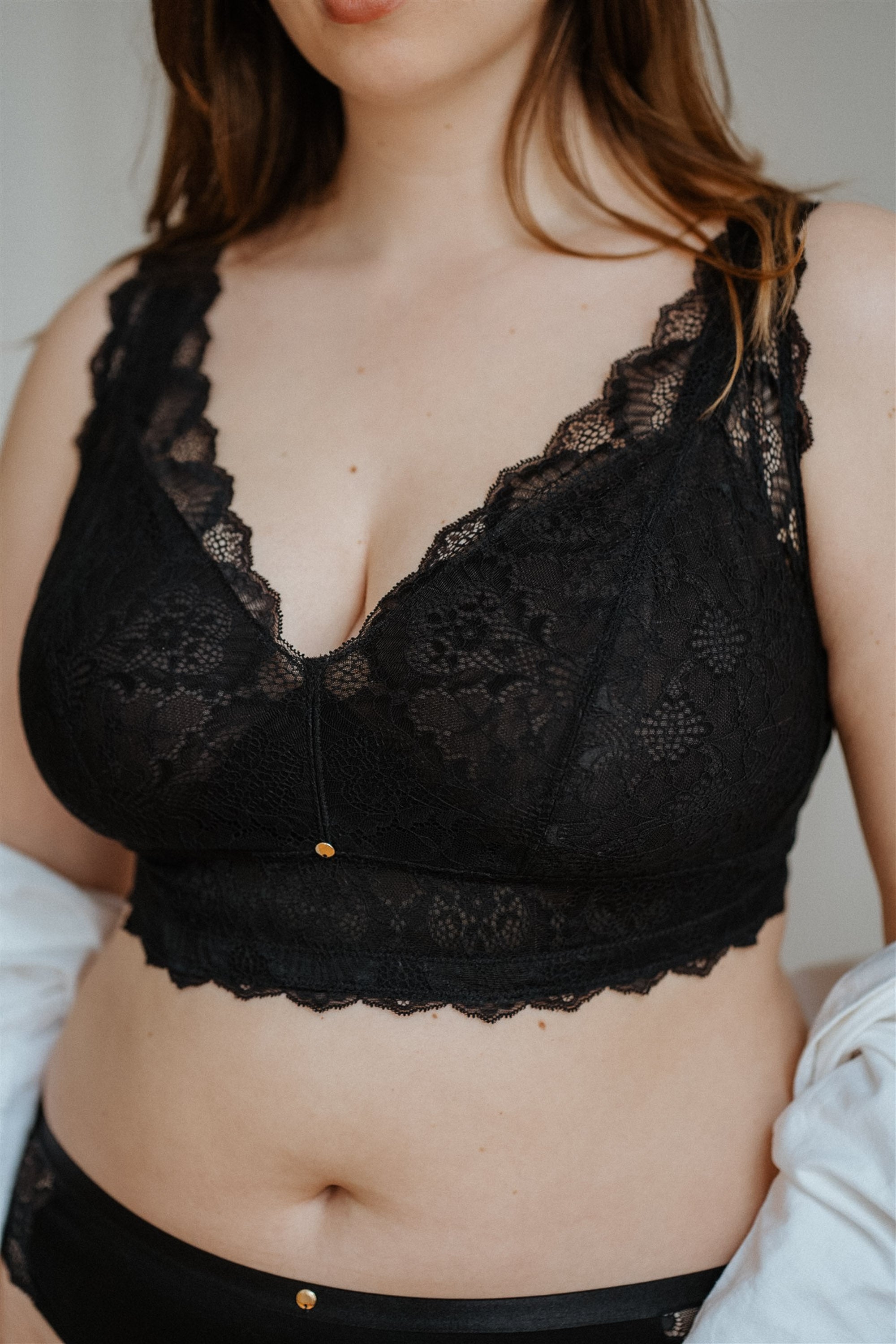 BH für große Oberweite schwarz nachhaltig