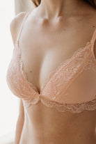 Dessous mit Spitze und Pads Bralette bequem und nachhaltig