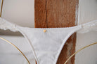 Spitzen-String gestreifter Tencel Stoff Lyocell