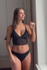schwarze Dessous Lingerie aus Deutschland und Portugal coco malou Spitze bequem