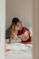 rote Dessous für Freundin Reizwäsche elegant und feminin 