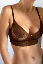 edler Spitzen-Bh Bralette leicht aus nachhaltiger Spitze und fair produziert